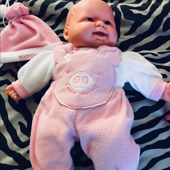 NO BRAND BABY GIRL DOLL W/2 IN ONE PLAYPEN/CRIB/BRAND NEW - Picture 8 of 9